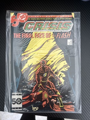 Crisis on Infinite Earths #8 (1985).  Death  of the Flash (Barry Allen). 