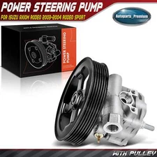 Power Steering Pump with Pulley for Isuzu Axiom Rodeo 2003-2004 Rodeo Sport 2003