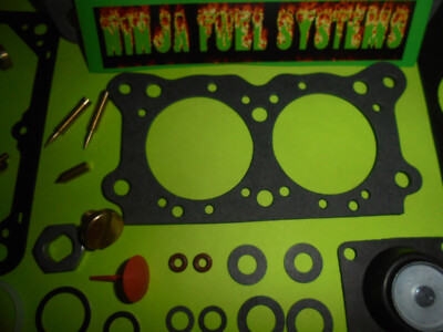 Rebuild Kit For Holley 7448 350 CFM 2-Barrel Carburetor | NFS 2300BLK350500 Black