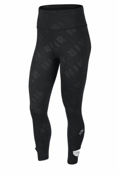 NIKE AIR 7/8 Women's Running Tights Black DB4371 010 Size S UK
