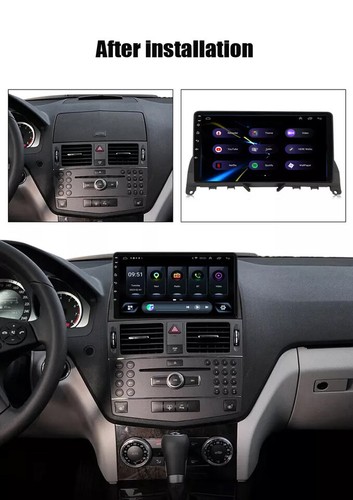 2+32GB Android 13 Autoradio GPS Navi BT für Mercedes Benz C-Klasse W204 S204 - Bild 6 von 19