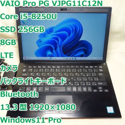 VAIO VJPG11C11N Sony Core i5 8250U 1.8Ghz RAM 8GB SSD 256GB Used 