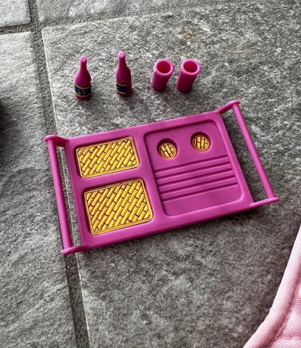 My first slumber party Barbie pigiama party Mattel 1984 Completo Play Paks 9248 - Foto 5 di 8