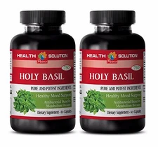 Basil seeds capsules- HOLY BASIL TULSI HERB ANTIOXIDANT -Antioxidant complex -2B