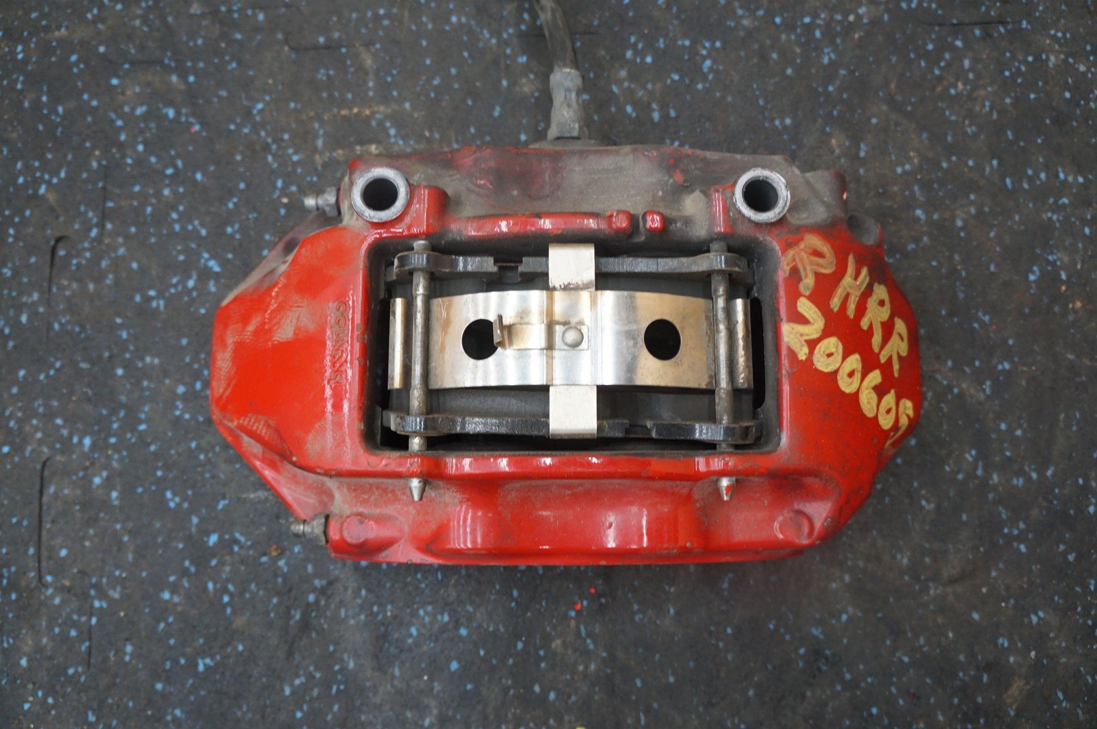 Rear Right Carbon Ceramic Brake Caliper Assembly Red 286774 Ferrari 458 2010-15