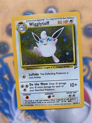wigglytuff holographic pokemon card value Amazon.com: Wigglytuff ex 040/165 - Pokemon 151 - Double Rare - Evolution 2  Card Set main image 0