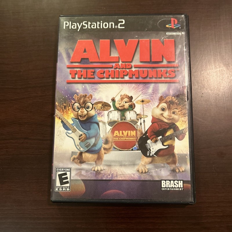 Alvin And The Chipmunks Ps2 (no Manual)