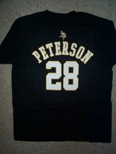 ($24) Minnesota Vikings ADRIAN PETERSON Jersey Shirt YOUTH KIDS BOYS (L-LG-LARGE