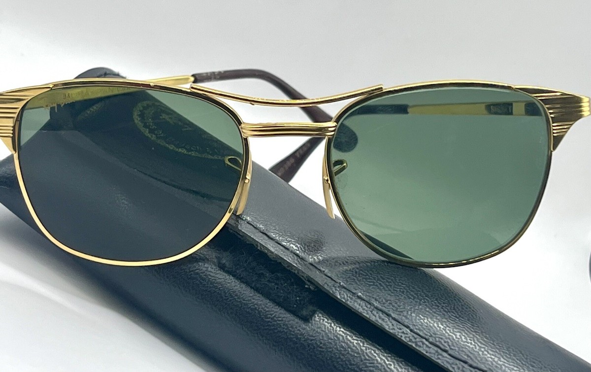 B&l Ray-Ban W0386 Arista G15 UV Glass Signet Horn Rimmed