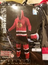 Hockey Sockey Unisex M Chicago Blackhawks Full Uniform 5 Hole Trapper Flap 