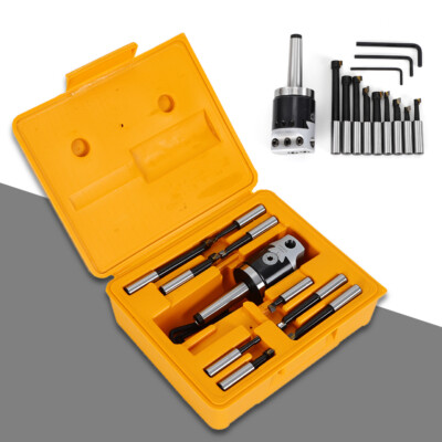 For Milling Tools 50mm Boring Head with 1/2'' Boring Bar Set M12 Thread