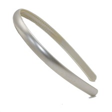 5pcs Silver Plastic Headband 12mm 1/2" with Teeth Fashion HairBands for Women