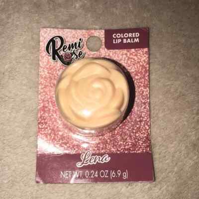 new Remi Rose Colored LIP BALM Lipgloss lena