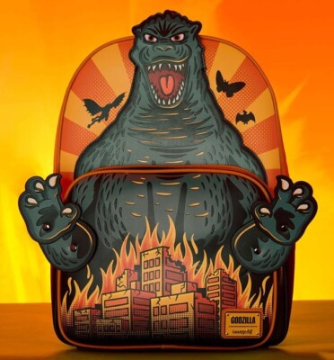 Godzilla Attack Full-Size Backpack Loungfly