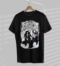 Rare Immortal Band Short Sleeve S to 5XL Black T-shirt GC1510