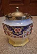 L & Sons Limited Vintage Biscuit Barrell with Lid (Circa 1940)