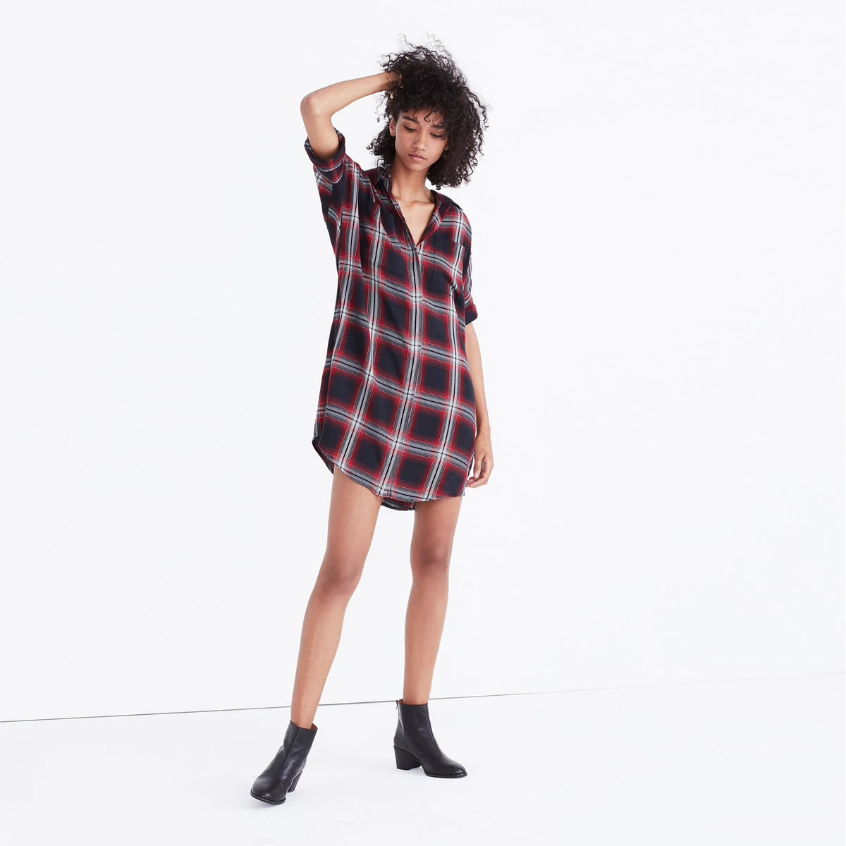 Madewell courier sales shirt dress