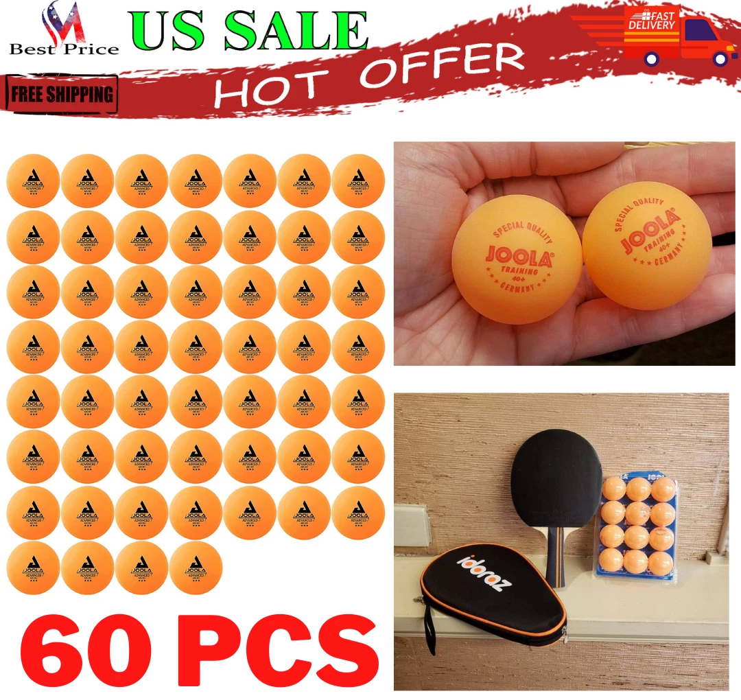 Observar septiembre corona Training 3 Star Table Tennis Balls 60 Pack 40+mm Regulation Bulk Ping Pong Balls | eBay Observar septiembre corona Training 3 Star Table Tennis Balls 60 Pack 40+mm Regulation Bulk Ping Pong Balls | eBay