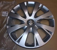 Peugeot 208 4x Radkappe Radblende 15 Zoll Silber NIOBIUM ORIGINAL 98084914TW