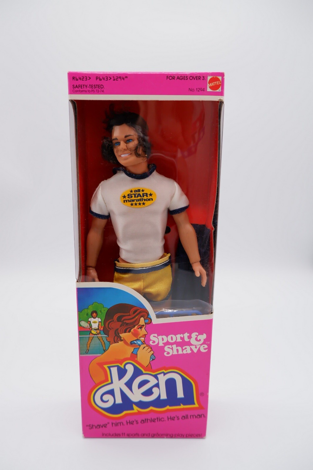 Barbie 1979 Ken Sport & Shave vintage poupée de collection homme rétro NRFB