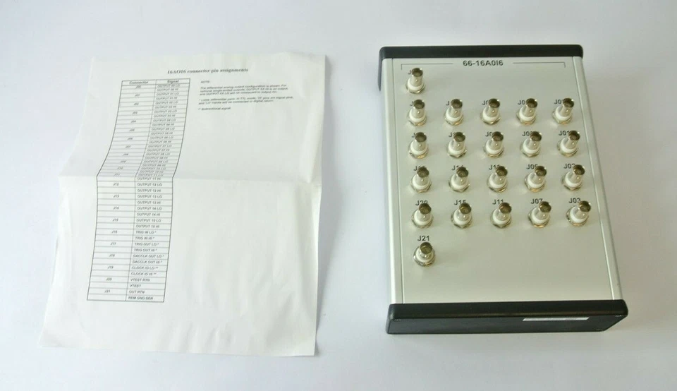 General Standards BNC Box BOX-BNC-PCIe-16AO16-16-1-1 GSC ASSY REV: NR - Image 2 of 4