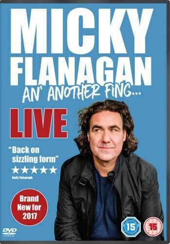 Micky Flanagan - An' Another Fing Live DVD (2017) NEW