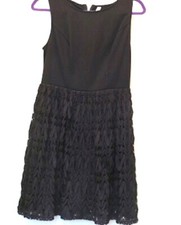 Xhilaration Black w/ Lace Sleeveless Dress