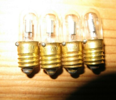 4pcs E10  NIXIE night light tube bulb lamp Nachtlampe magic eye e27 in-14 in-18 