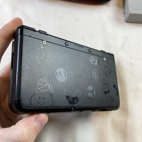 New Nintendo 3DS Mario Edition Black Friday Edition US Model W Charger Case