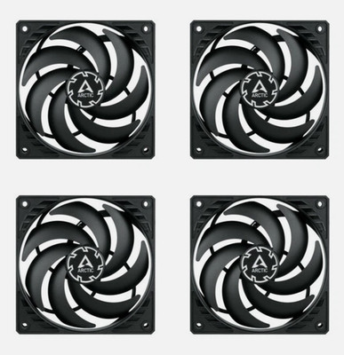 ARCTIC P14 PWM PST Slim (4xPack) 14cm 140mm Computer PC Gehäuse Lüfter
