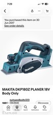 Makita DKP180Z 18v LXT 82mm Cordless Planer - Body Only