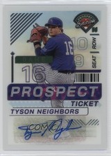 2024 Panini Prospect Edition Holo Signatures Tyson Neighbors #65 Auto 4z8