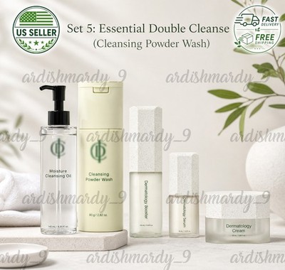 Ri.man K-Beauty Essentials Set5 - (Booster,Serum,Cream,Powder Wash,Moisture)-NEW