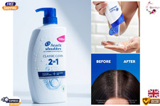 Head & Shoulders Anti Dandruff Best Shampoo 1L Daily Use Family Size Hair Care
