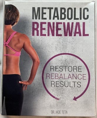 Metabolic Renewal Road Map by Jade Teta (2021, Paperback plus DVD)