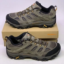 New Merrell J035893 Men's MOAB 3 Walnut Suede & Mesh Hiking Sneakers Size 14 M
