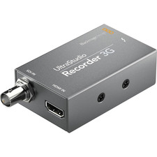 Blackmagic Design UltraStudio 3G Recorder, 3G-SDI and HDMI Inputs, Black