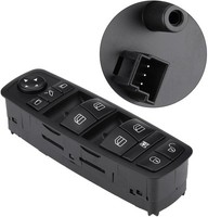 Newparts Fensterheber Schalter 3 Pins Elektrisch Schwarz FüR Mercedes A & B