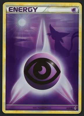 Psychic Energy 92/95 Call Of Legends Holo (Espeon Silhouette) Pokémon TCG