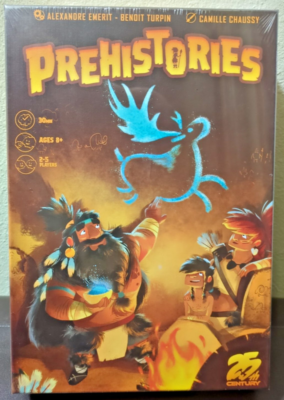Prehistories Board Game NEW Factory Sealed Strategy Game