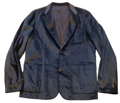 Gianfranco FERRE Jacke Gr. L / XL edler Style - SAMT STYLISCH EDEL COOL