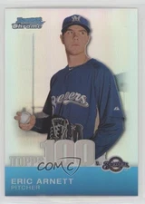 2010 Bowman Chrome Topps 100 Prospects Refractor /499 Eric Arnett #TPC67