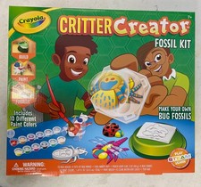CRAYOLA CRITTER CREATOR Fossil Kit Bugs Insects Clay Art Set NEW