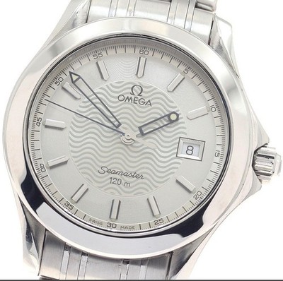 OMEGA Seamaster 120M 2511.31 Date Silver Dial Quartz Men's Watch