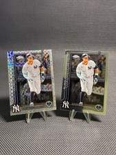 2025 Topps Chrome - Aaron Judge #99 X-Fractor Plus Aaron Judge #99 base
