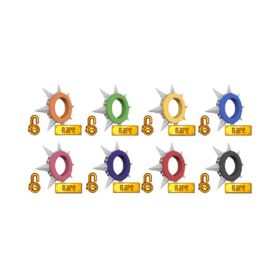 Animal Jam Classic AJC Rare Long Spiked Collars I Fast & Cheap AJC Spikes