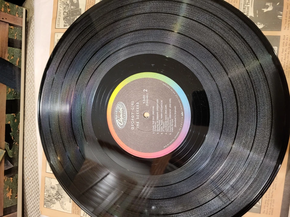 THE SEEKERS "GEORGY GIRL" Capitol ST-2431 LP VINYL RECORD - Image 4 of 4