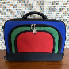 Valigia da viaggio United Colors of Benetton anni 90 collezione Luna borsa vintage