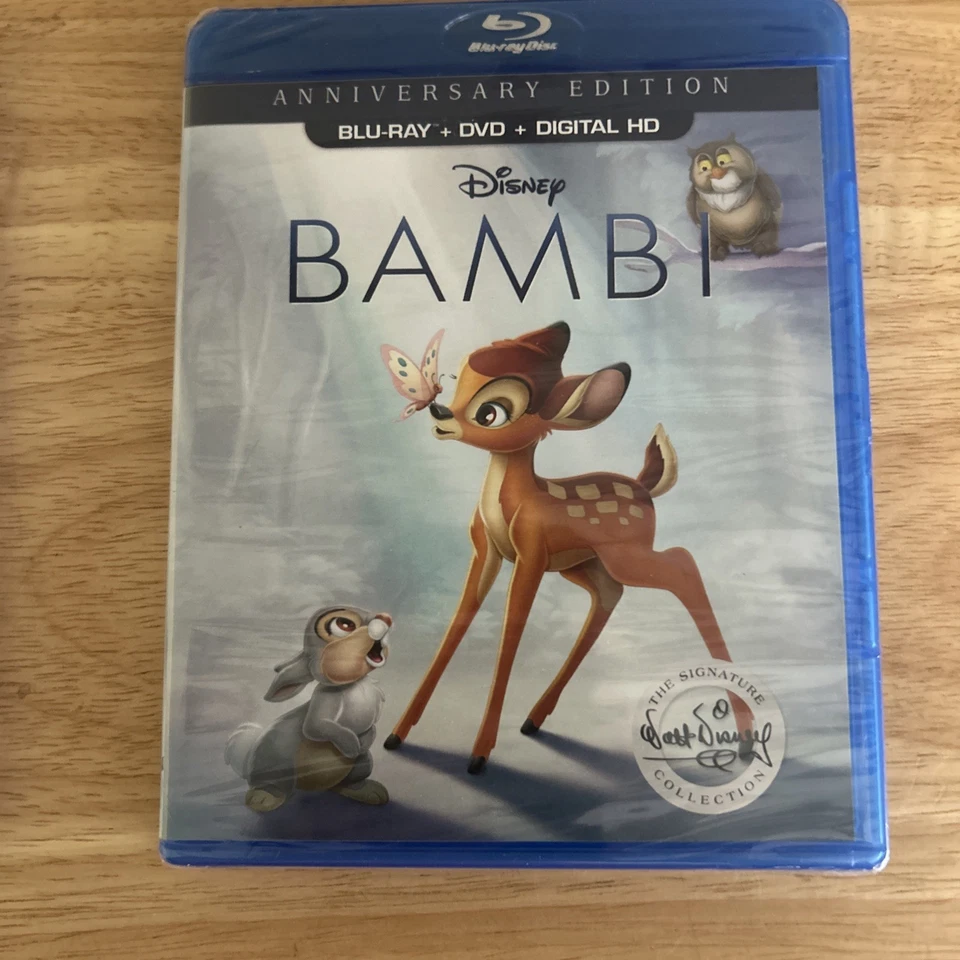 Disney Bambi I and II 2 (Blu Ray ) NEW Authentic Disney US Release - Image 2 of 4
