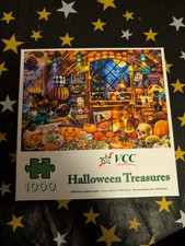 VCC Halloween Treasures 1000 Piece Jigsaw Puzzle 100 Complete Free Shipping
